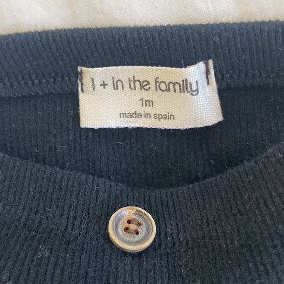 1+ In The Family black ribbed leggings (1m) - Picture 2 of 2